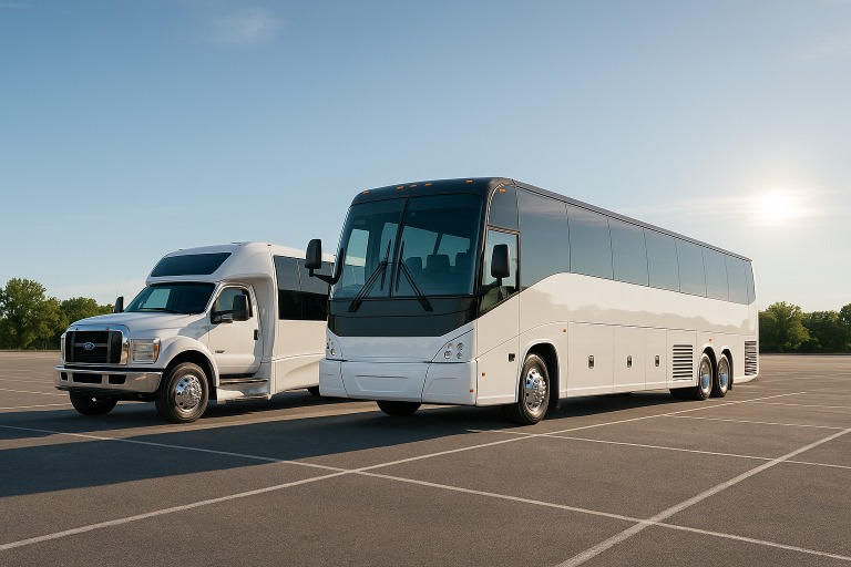 Charter Bus in Hesperia