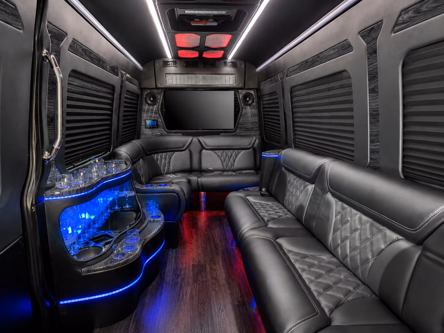 hesperia 50 passenger party bus inside