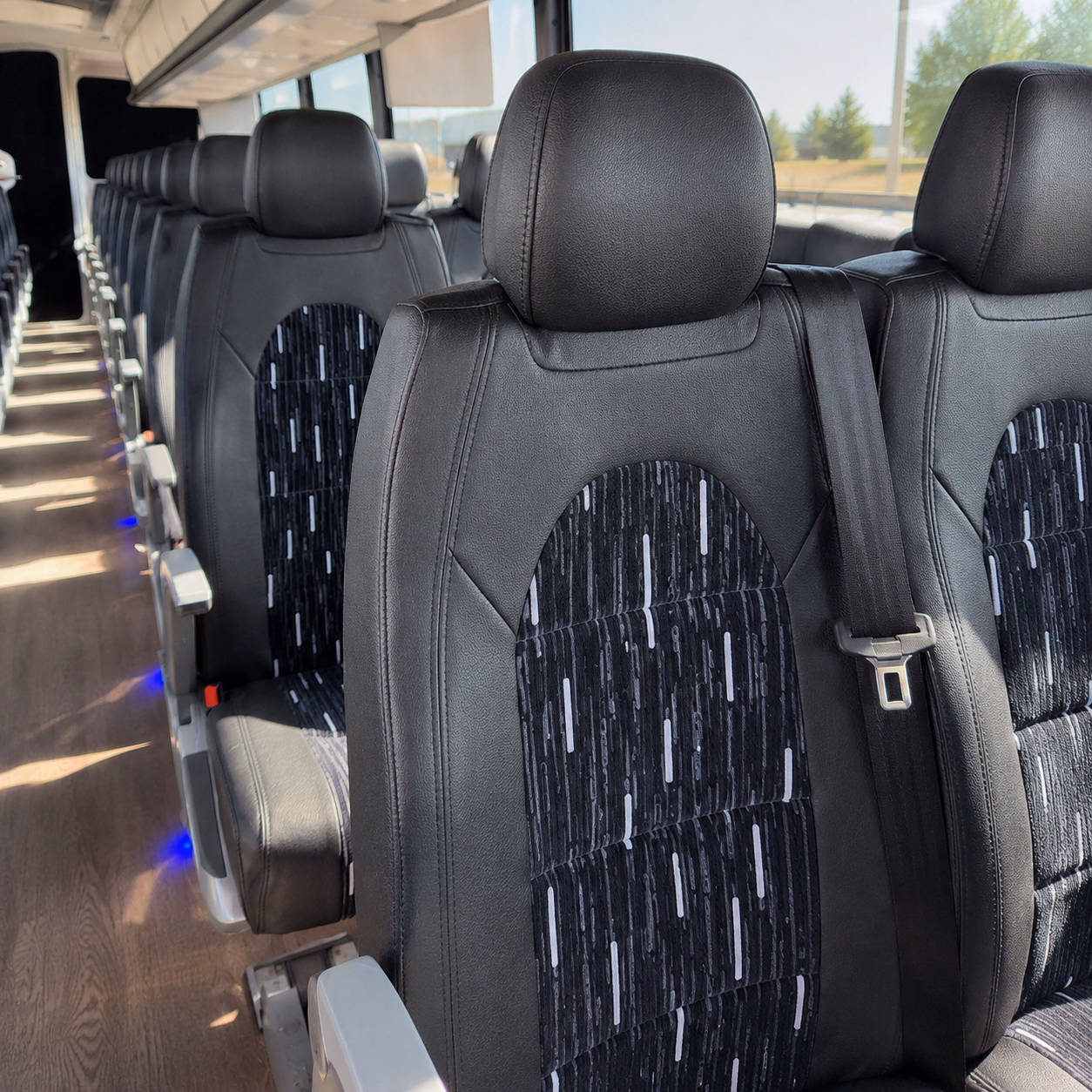hesperia charter bus services inside