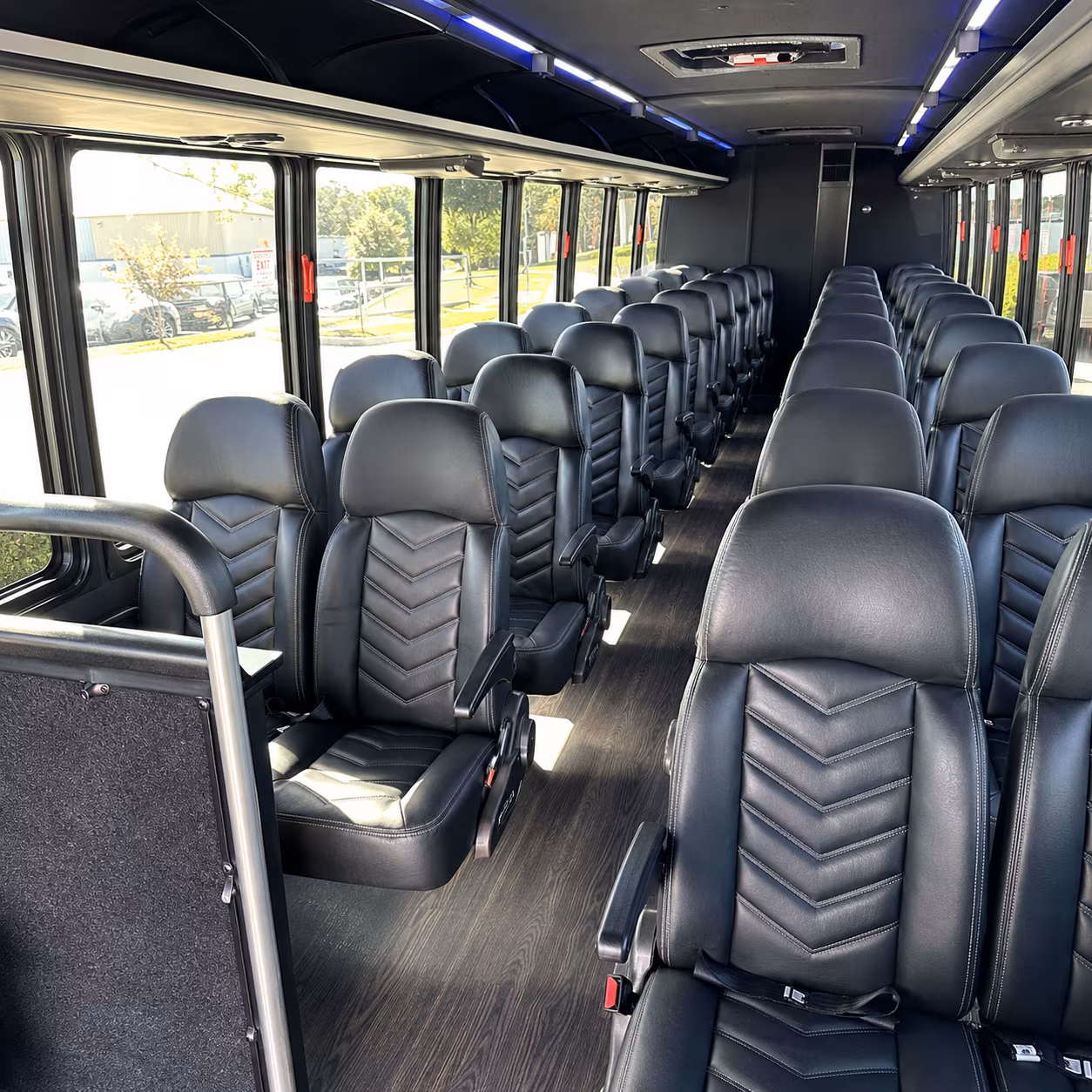 hesperia employee transportation onboard seating