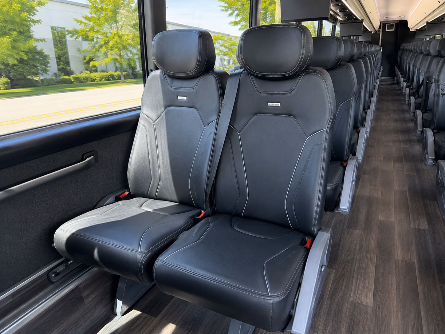hesperia wedding transportation onboard seating